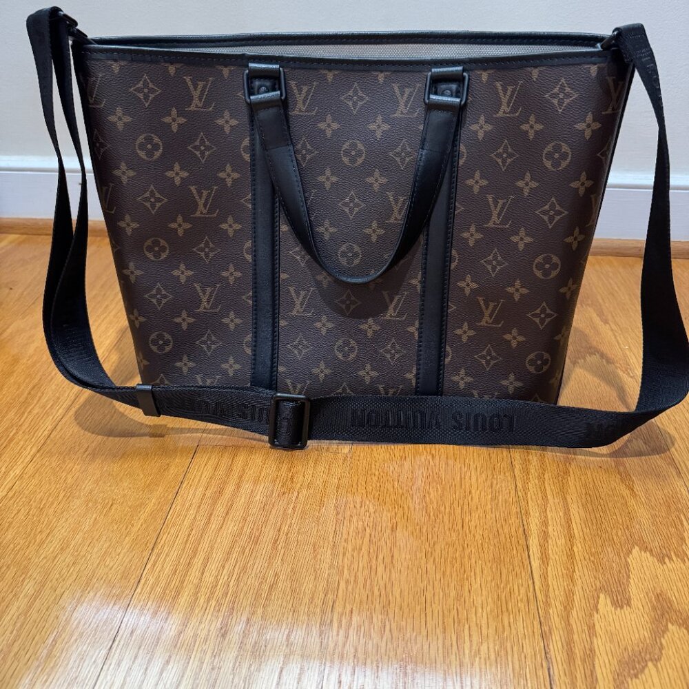 Louis Vuitton Weekend Tote PM – Macassar Canvas